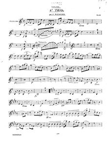 Partition de violon, Piano Trio No.4, Op.59, Mayseder, Joseph