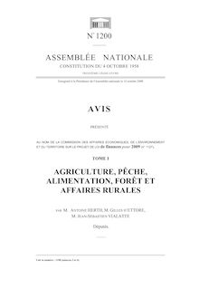 N° 1200 ASSEMBLÉE NATIONALE AGRICULTURE, PÊCHE, ALIMENTATION ...