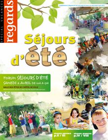Programme des séjours d été 2011 - Enfance et jeunesse