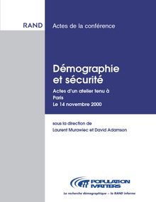 Demographie et Securite [Demography and Security--French translation]
