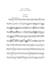 Partition violoncelles, Mass, Große Messe ; Great Mass ; Mass No.17