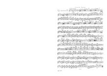 Partition parties complètes, 3 corde quatuors, Op.72, Krommer, Franz par Franz Krommer