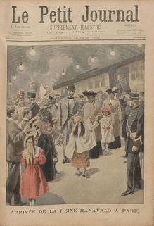LE PETIT JOURNAL SUPPLEMENT ILLUSTRE  N° 552 du 16 juin 1901