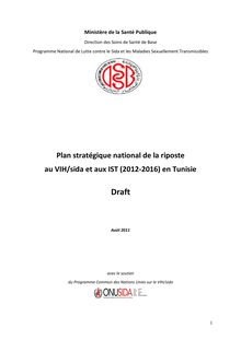 Plan stratégique national de la riposte au VIH/sida et aux IST (2012 ...