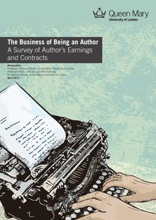 The Business of Being an Authors - étude britannique, avril 2015