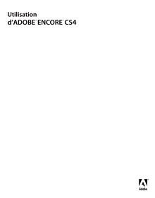 Utilisation d'Adobe® Encore® CS4