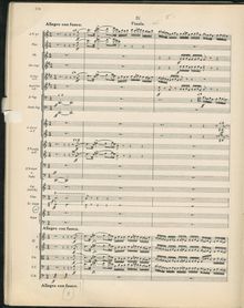 Partition I, Allegro con fuoco, Symphony No.6, Op 100, Melartin, Erkki