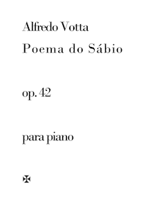 Partition complète, Poema do Sábio, Poem of the Sage, Votta, Alfredo