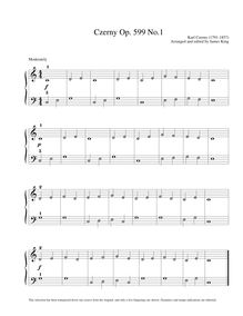 Partition No.1, Practical Exercises pour Beginners, Erster Lehrmeister
