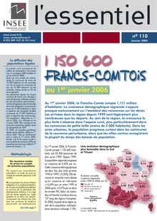 1 150 600 Francs-Comtois au 1er janvier 2006