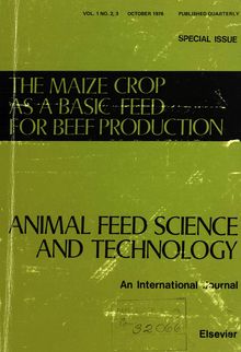 The maize crop as a basic feed for beef production