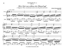 Partition Herr Gott, nun schleuss den Himmel auf, BWV 617, Das Orgel-Büchlein