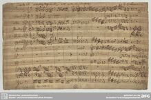 Partition complète, Concerto pour hautbois et basson en B-flat major par Antonín Reichenauer