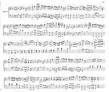 Partition complète, March en F major, F major, Weyse, Christoph Ernst Friedrich