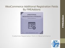 WooCommerce Registration Fields Extension By FMEAddons