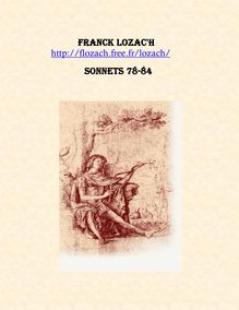 Franck Lozac h Sonnets 78-84