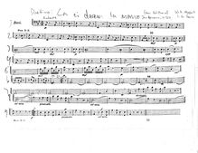 Partition violoncelles / Basses, Don Giovanni, Il dissoluto punito ossia il Don Giovanni