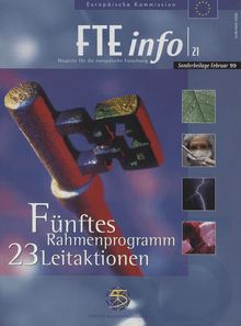 FTE info 21 Februar 1999. Fünftes Rahmenprogramm Leitaktionen 23