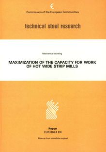 Maximization of output capacity of hot strip mills