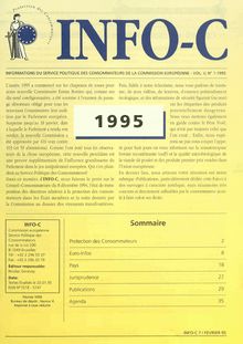 INFO-C. VOL. V, N° 1-1995