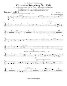 Partition trompette 1, Symphony No.36  Christmas Symphony , F major