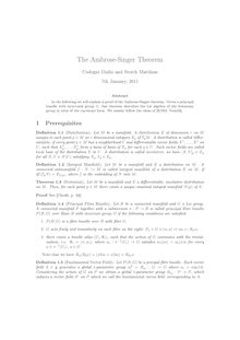 The Ambrose Singer Theorem
