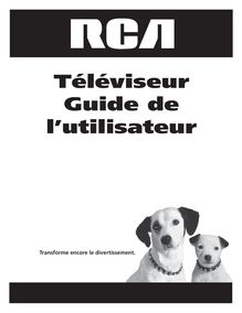 Notice Télévision RCA  32V432T