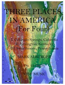 Partition complète, Three Places en America (pour Four), Alburger, Mark