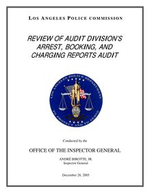 ABC Audit Cover Sheet