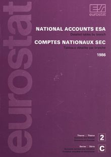 National accounts ESA