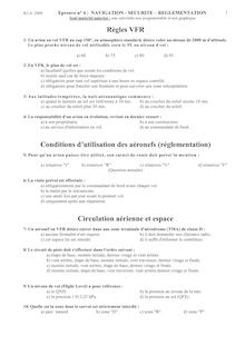 Navigation - Sécurité - Réglementation 2009 BIA - Brevet d Initiation Aéronautique