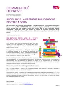 SNCF e-livre : offre d abonnement avec accès illimité