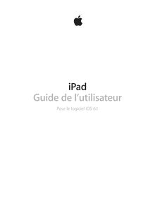 iPad : Guide de l’utilisateur