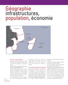 Géographie, infrastructures, population, économie