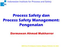 Process Safety Management System Audit
