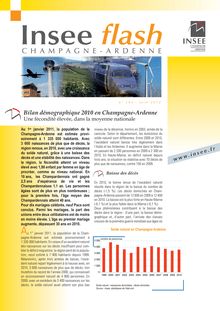 Bilan démographique 2010 en Champagne-Ardenne
