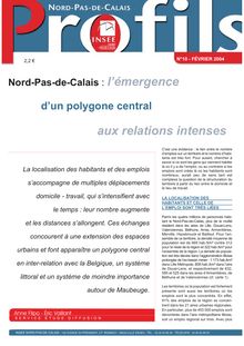 Nord-Pas-de-Calais : l émergence d un polygone central aux relations intenses
