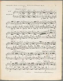 Partition No.3 et No.4, 4 Rondos Brillants, Op.22, 4 Rondos Brillants sur la Favorite de Donizetti