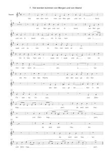 Partition Soprano , partie, Geistliche Chor-Music, Op.11, Musicalia ad chorum sacrum, das ist: Geistliche Chor-Music, Op.11 par Heinrich Schütz
