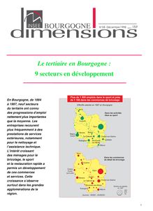 Le tertiaire en Bourgogne : 9 secteurs en développement 