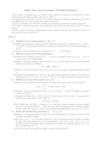 ESSEC 2002 mathematiques i classe prepa hec (ecs)