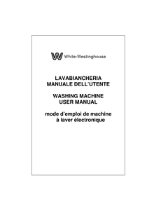 Notice Machine à laver SMEG  WM106