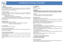 FICHE POSTE : Contrôleur(se) Technique Automobile