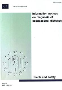 Information notices on diagnosis of occupational diseases