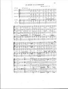 Partition Segment 6, Choix de cantiques sur des airs nouveaux pour toutes les fêtes de l année ... á trois ou quatre voix avec accompagnement d orgue ou de piano par le R. P. L. Lambillotte