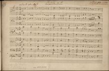 Partition complète, Symphony en F major, F major, Kaffka, Johann Christoph