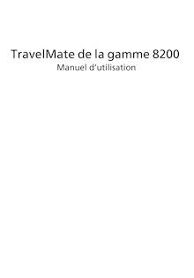 Notice Ordinateur portable Acer  TravelMate 8200
