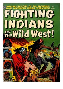 Fighting Indians of the Wild West 001