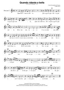 Partition Soprano 2 (Descant enregistrement  2), madrigaux, Book 6 par Carlo Gesualdo