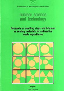 Research on swelling clays and bitumen as sealing materials for radioactive waste repositories